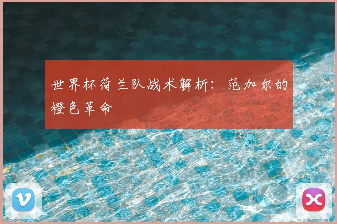 世界杯荷兰队战术解析:范加尔的橙色革命