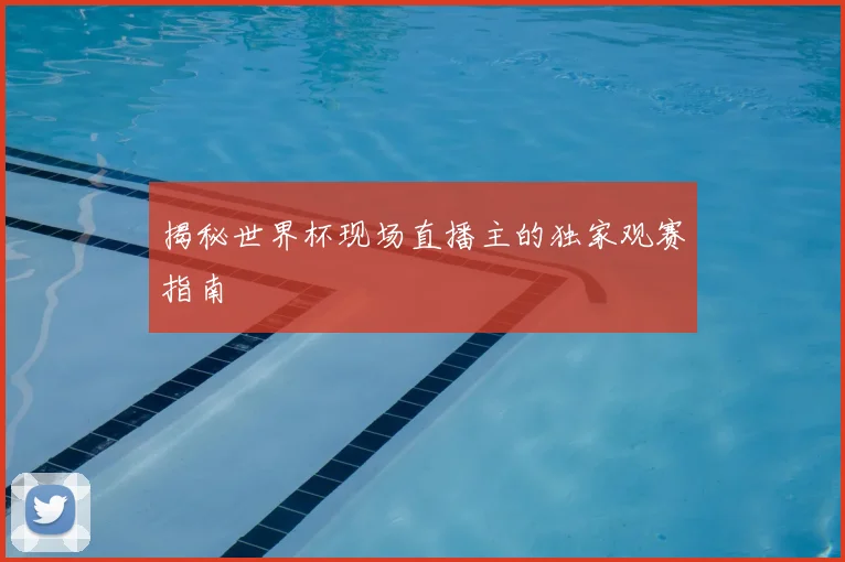 揭秘世界杯现场直播主的独家观赛指南