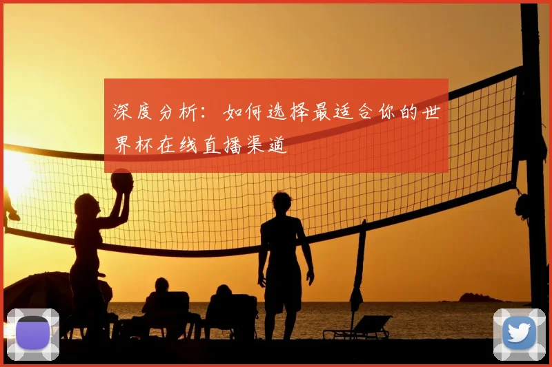 深度分析：如何选择最适合你的世界杯在线直播渠道